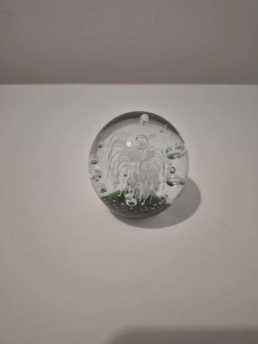 Art glass paper - weight, with