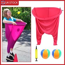 Granny Pants Yard Game Set - Giant Outdoor Party Game with Bouncy Balls