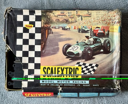 Vintage scalextric set - vintage, 50