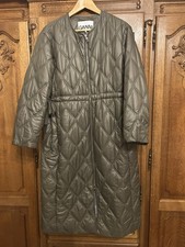 GANNI Quilted Coat Size XXS/XS