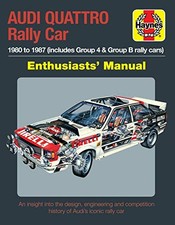 Audi Quattro Rally Car Manual: 1980 to ..., Nick Garton