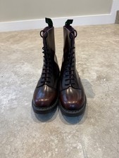 solovair 11 hole burgundy rub