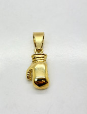 9ct Yellow Solid Gold Boxing
