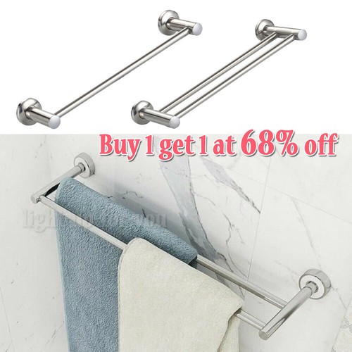 Single double towel - towel, rack