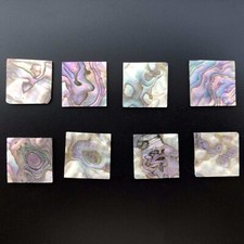 10x abalone inlay - inlay, 1"x1"x5/64"