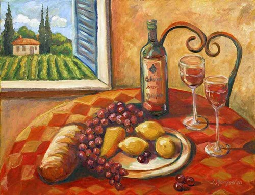 Tuscan accent decor tile - accent, &