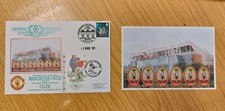 2001 MANCHESTER UNITED V CELTIC RYAN GIGGS TESTIMONIAL FIRST DAY COVER VARIANT