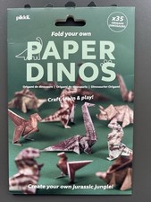 Pikkii Fold Your Own Paper Dinos Origami Dinosaurs | Almost Complete Please Read