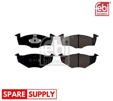 BRAKE PAD SET, DISC BRAKE FOR