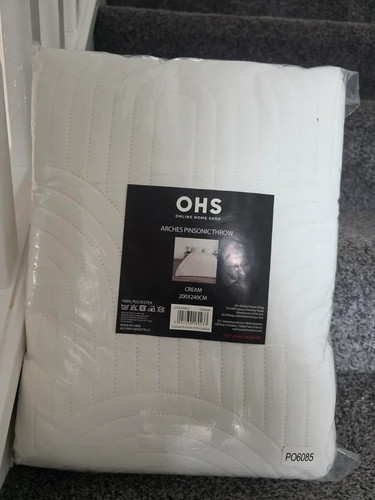Quilted throw bedspread - bedspread,, king