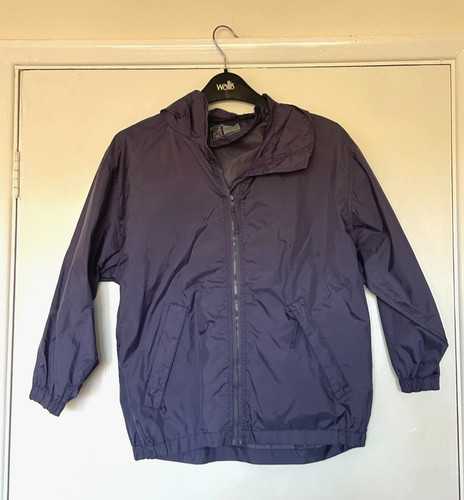 Childs purple raincoat jacket - purple,