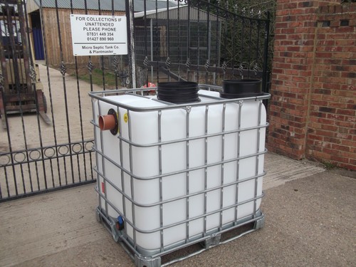 Septic tank treatment plant - tank,,