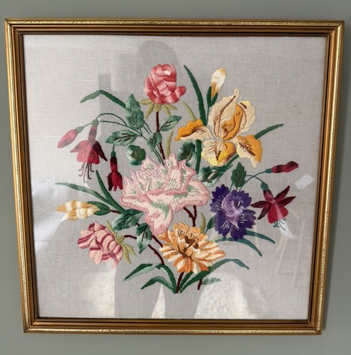 Vintage antique embroidery - vintage,