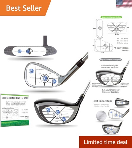 Golf impact tape labels - impact,
