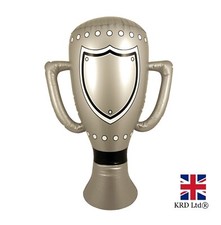 60cm Inflatable Silver Trophy