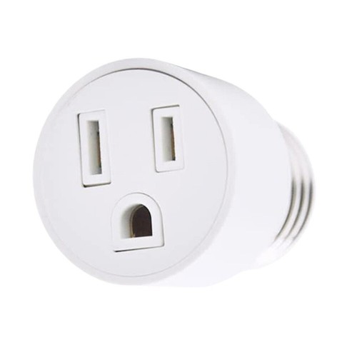 Light socket plug adapter - light, socket-to