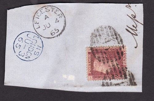 Penny reds postmarks on - qv,