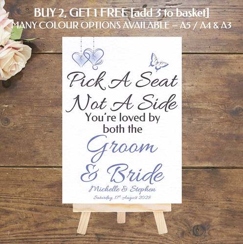 Personalised pick seat - pick, a