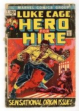 Power Man and Iron Fist Luke Cage #1 PR 0.5 1972