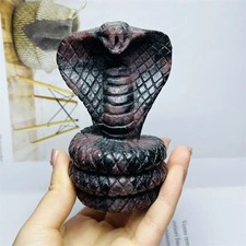 Crystal Stone Carving Snake
