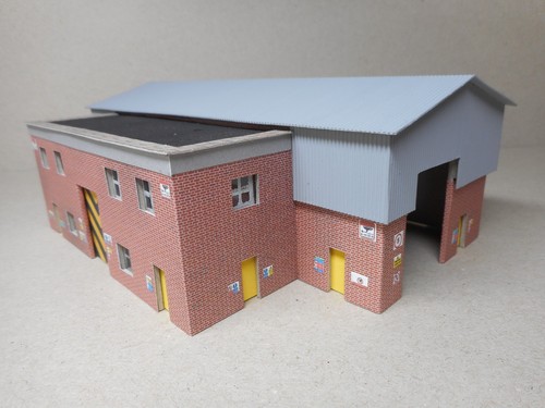 Gauge locomotive shed - n,