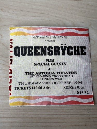 Queensryche 1994 concert - queensryche,
