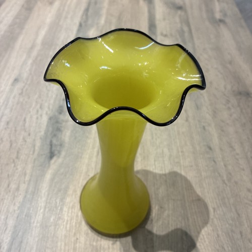 Czech loetz style yellow - czech,