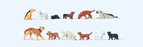Preiser 14165 dogs - preiser,