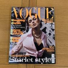 Vogue Magazine July 2004 Keira Knightley cover fashion designer vintage British 