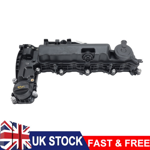 Engine valve rocker cam - cam, cover