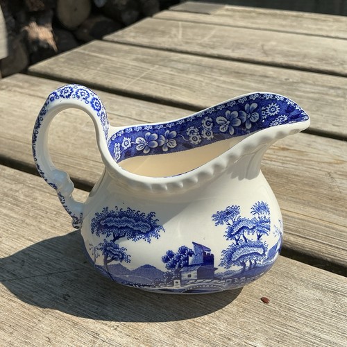 Spode ceramic blue tower - spode,