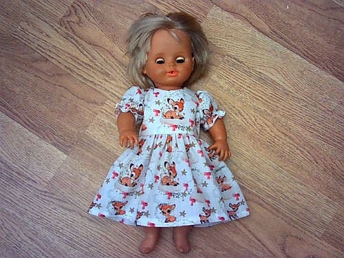 Dolls dress fits - 14-15-16",