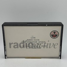 Live – Four Songs Cassette 1991 Radioactive 4 track Single Sided Advance PROMO
