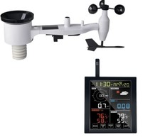 ECOWITT WN1920 Console and  WIFI Weather Station with 7 in 1 Outdoor Sensor