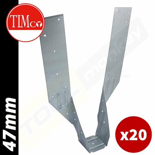 Jiffy joist hangers - 20, 47mm