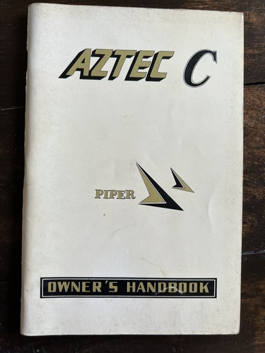 Vintage piper aztec - piper,