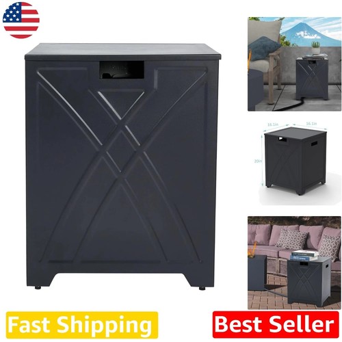 Propane tank table square - propane,