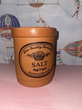Ceramic terracotta Salt pot