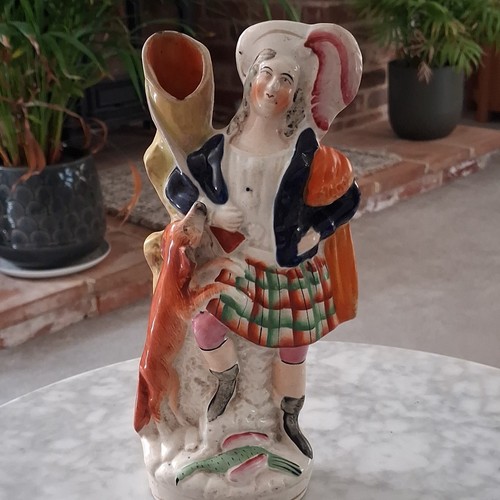 Antique staffordshire spill - antique,