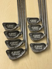 Left Handed Ping Zing 2 Black Dot ⚫️ Iron Set 4-SW / Stiff Steel JZ Shafts