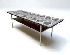 Vintage Retro Terence Conran Formica Steel Wood Coffee Side End Table 1960s