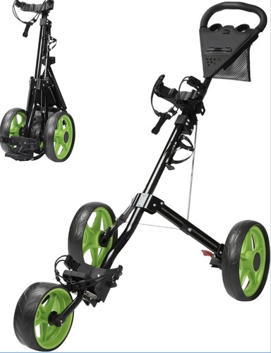 Red camp wheel golf push - golf,