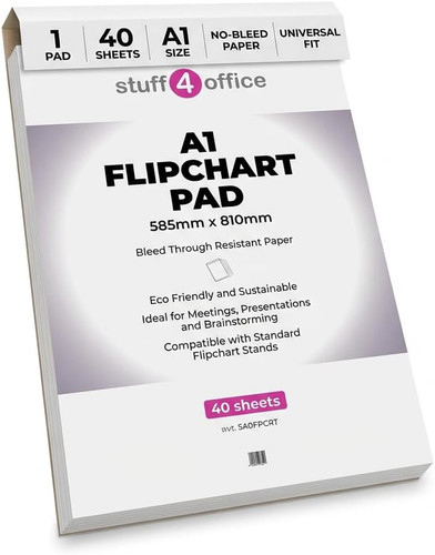 Flipchart paper pad a1 - flipchart,