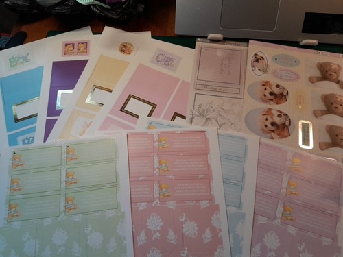 Decoupage sheets various - a4,