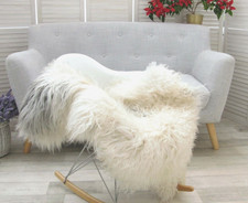 CURLY MONGOLIAN SHEEPSKIN RUG