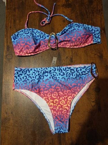 Brand new neon ombre - neon, leopard
