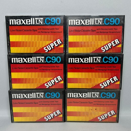 Maxell super c90 audio - super, ln
