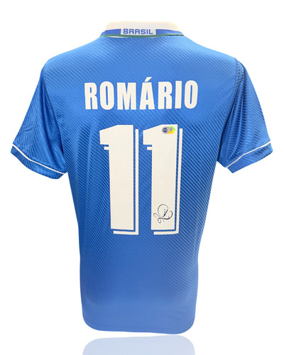 Romario signed brazil - romario,