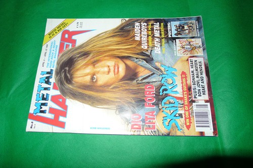 Metal hammer magazine april - metal,
