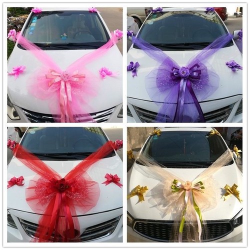 Cars wedding decor kit organza - wedding,